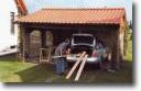 Satteldachcarports