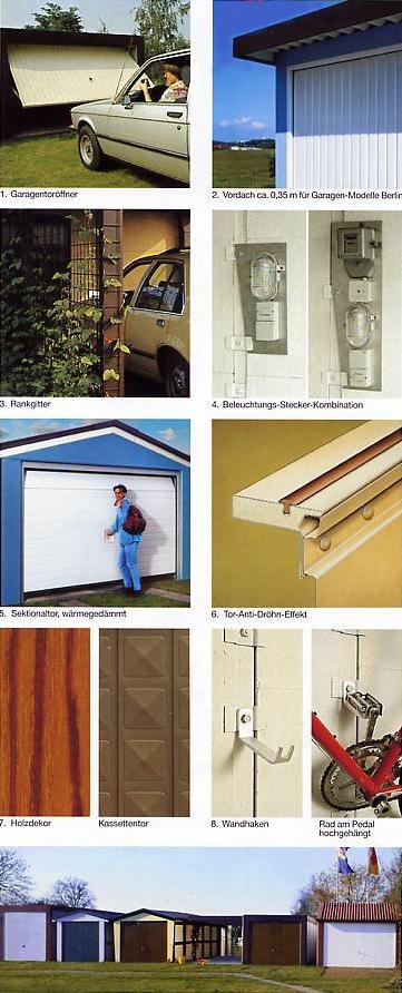 VARIO FLEX GARAGE - Ausstattungen